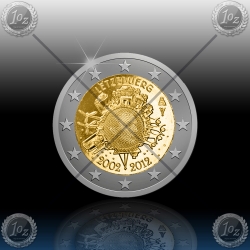 2 EVRO LUKSEMBURG 2012 (10 let Evrokovancev)